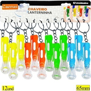 CHAVEIRO LANTERNA 12 UNIDADES (CRS-2228)