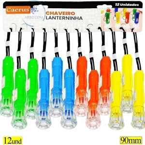 CHAVEIRO LANTERNA 12 UNIDADES (CRS-2230)