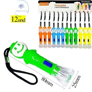 CHAVEIRO LANTERNA 12 UNIDADES (CRS-2231)