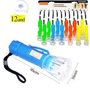 CHAVEIRO LANTERNA 12 UNIDADES (CRS-2230)