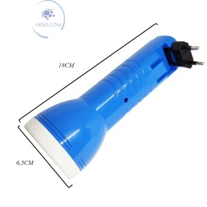 LANTERNA RECARREGÁVEL 1+6 LEDS (DP-1921A)