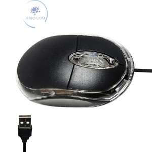MOUSE ÓPTICO COM FIO USB (N408)