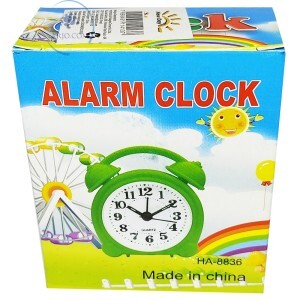 RELÓGIO DESPERTADOR COLORIDO RETRO (N414)