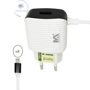 CARREGADOR PARA CELULAR V8 COM UMA PORTA USB 2.4A (MAX-CAR63)