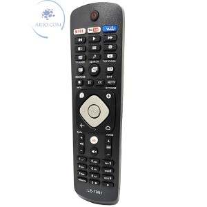 CONTROLE REMOTO PHILIPS SMART/NETFLIX/YOUTUBE/3D (LE-7981)