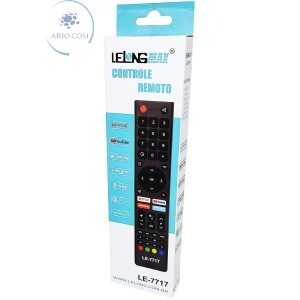 CONTROLE REMOTO PHILCO SMART COM COMANDO DE VOZ (LE-7717).