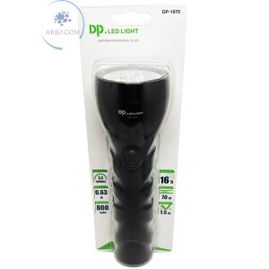 LANTERNA RECARREGÁVEL 9 LEDs (DP-1970)