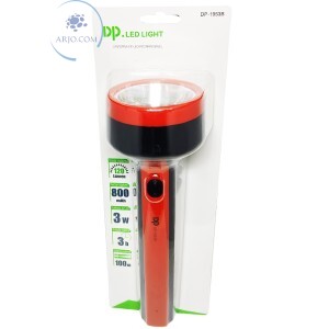LANTERNA RECARREGÁVEL LED 3w (DP-1953)