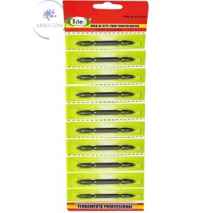 JOGO DE 10 BITS 65mm PARA PARAFUSADEIRA (ID-7610H)