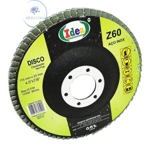 DISCO DE DESBASTE TIPO FLAP 115mm X 22mm (ID-7730C)