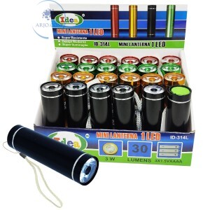 MINI LANTERNA 1LED 3W (ID-314L)