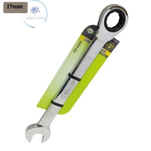 CHAVE COMBINADA 19mm COM CATRACA REVERSÍVEL (ID-4714H)