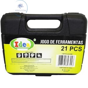 JOGO DE FERRAMENTAS 21 PEÇAS (ID-6748K)