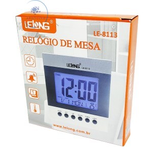 RELÓGIO DE MESA DIGITAL (LE-8113)