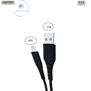 CABO USB TURBO 3.1A IPHONE  1m (LE-849P)