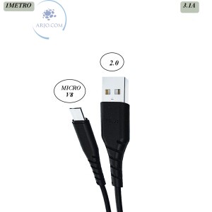 CABO USB TURBO 3.1A V8 1m (LE-849V)