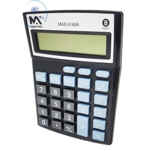 CALCULADORA ELETRÔNICA 8 DÍGITOS (MAX-5168A)