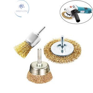 ESCOVA DE AÇO PARA ESMERILHADEIRA 3 PEÇAS (ID-7727E)