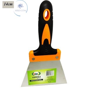 ESPÁTULA DE AÇO INOXIDÁVEL LISA 140mm (ID-3975E)