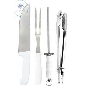 CONJUNTO PARA CHURRASCO KIT COM 4 PEÇAS (ID-213K)