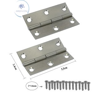 KIT DE DOBRADIÇAS 2 PEÇAS (ID-3922D)