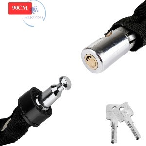 CADEADO CORRENTE PARA BIKE MOTO 90cm (KA-5702)