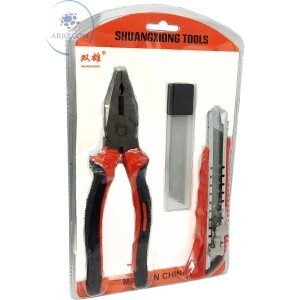 KIT FERRAMENTA COM 03 PEÇAS (N358)