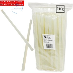 JOGO DE BASTÃO  PARA COLA QUENTE PACOTE 1Kg (GL-0327)