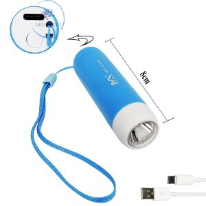 LANTERNA RECARREGÁVEL 1 LED 3W (MAX-4033W3)