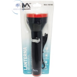 LANTERNA RECARREGÁVEL 1 LED 5W (MAX-7001W5)
