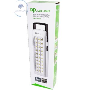 LANTERNA DE EMERGÊNCIA RECARREGÁVEL 30 LEDs (DP-7011A)