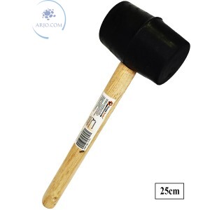 MARRETA DE BORRACHA 25cm (TRY-6024)