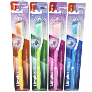 ESCOVA DENTAL 12 UNIDADES CERDAS MACIA (LIM-3059)