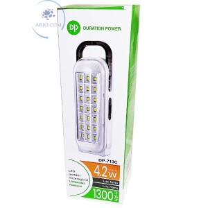 LANTERNA DE EMERGÊNCIA RECARREGÁVEL 4.2W (DP-713C)