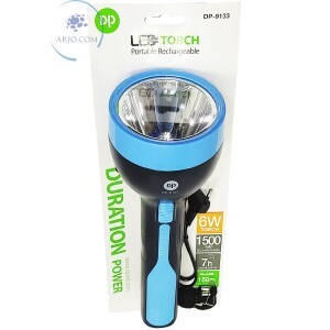 LANTERNA RECARREGÁVEL LED 6w (DP-9133)