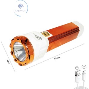 LANTERNA RECARREGÁVEL 1W+500mAh (KL0912)