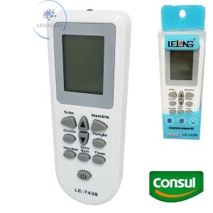 CONTROLE REMOTO AR CONDICIONADO CONSUL (LE-7438)