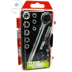 JOGO DE SOQUETES COM 22 PEÇAS (ID-2217K)