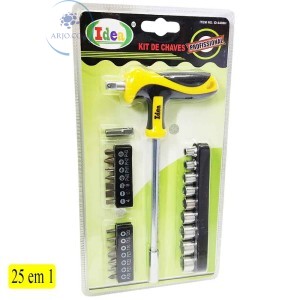 KIT DE CHAVES 25 PEÇAS (ID-6480H)