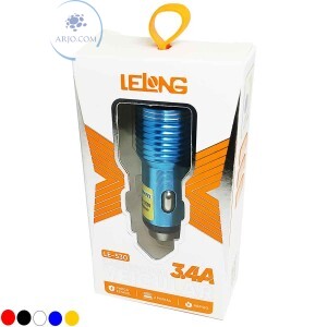 CARREGADOR VEICULAR USB/TIPO-C 3.4A (LE-530)