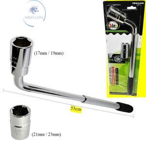 CHAVE DE RODA 17mmX19mm / 21mmX23mm (ID-5143H)