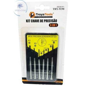 KIT CHAVE DE PRECISÃO 6 EM 1 (TRY-9190)