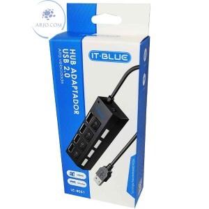 HUB ADAPTADOR USB 4 PORTAS 2.0 (LE-4051)