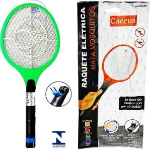 RAQUETE MATA MOSQUITO RECARREGÁVEL (CRS-8055)