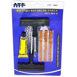 KIT REPARO DE PNEUS 8 PEÇAS (ATF-4002)