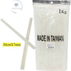 BASTÃO PARA COLA QUENTE 30cmX07mm PACOTE 1kg (ATF-2620)