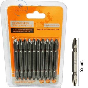 BITS 65mm PARA PARAFUSADEIRA 10 PEÇAS (ATF-2320)