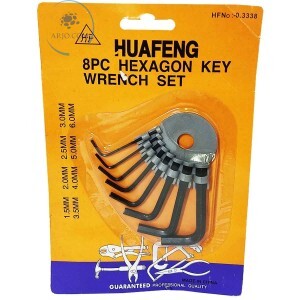 JOGO DE CHAVE ALLEN 08 UNIDADES (ATF-2380)