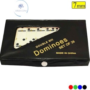 JOGO DE DOMINÓ 28 PEÇAS 7mm (ATF-2610)