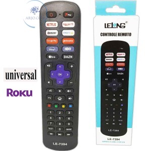 CONTROLE REMOTO UNIVERSAL ROKU TV (LE-7394)